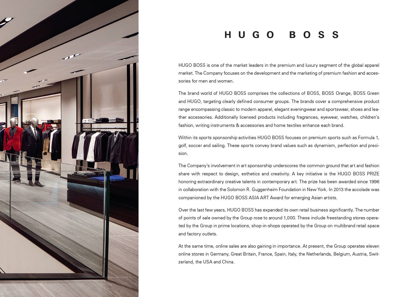 hugo boss usa online store