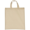 Cotton bag with short handles, 140 g/m2, ANTIBES