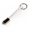 Data transfer cable and keyring