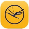 Plastic wall clock BEL AIR