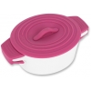 Porcelain pot with silicone lid DELHI