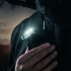 Flashlight with keyring POSO Schwarzwolf