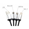 3w1 cable with illuminated logo RXD-368