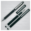 Writing set ballpoint pen & roller soft touch CLAUDIE