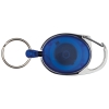 Keyring with carabiner and retractable cord EMPLOYEE