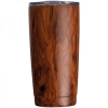 Stainless steel mug with wooden look COSTA RICA 550 ml