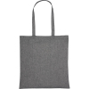 Recycled cotton bag with long handles 140 g/m² CHELMSFORD