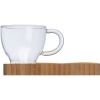 Tray with cup and spoon FORMOSA 150 ml