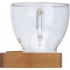 Tray with spoon and glass cup 150 ml FORMOSA