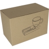 Tray with spoon and glass cup 150 ml FORMOSA