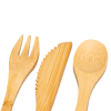Bamboo cutlery set BONNEVILLE