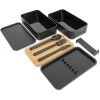 Lunch box 2x600ml with cutlery PESCARA
