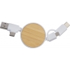 Bamboo charging cable GRONINGEN