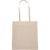 INNSBRUCK organic cotton bag with long handles and a wide bottom, 180 g/m².