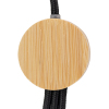 Długi kabel 4w1 z podświetlanym logo w drewnianej obudowie