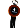 4-in-1 cable with elighted logo in a wooden casing