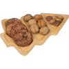 Bamboo snack tray LOUISVILLE