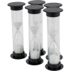 Toothbrushing hourglass timer