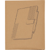 Lined notebook A5 with pen MERSIN