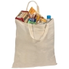 Cotton bag with short handles 140 g/m² ARRECIFE