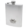 Stainless steel hip flask KANSAS CITY 237 ml