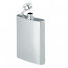 Stainless steel hip flask FRESNO 104 ml